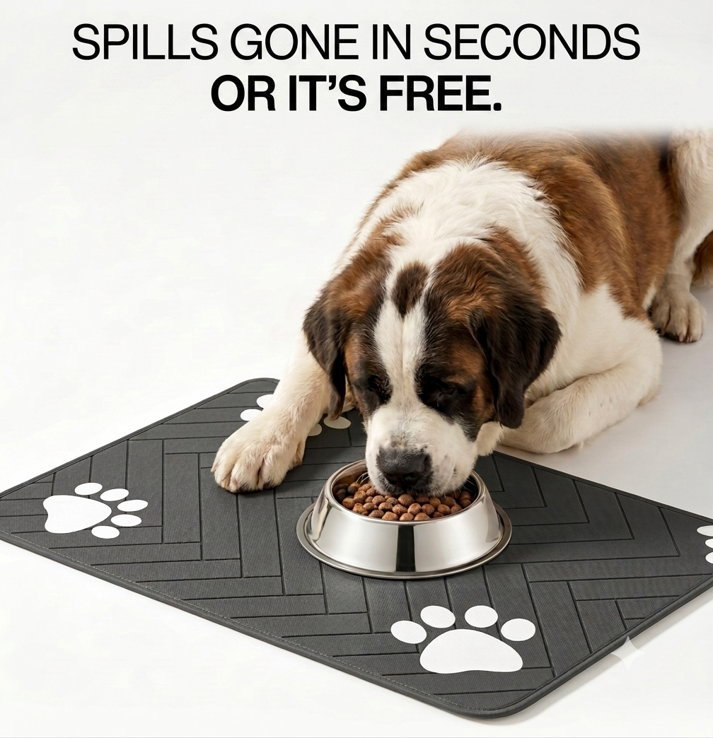 Spill-Proof Dog Feeding Mat 2.0