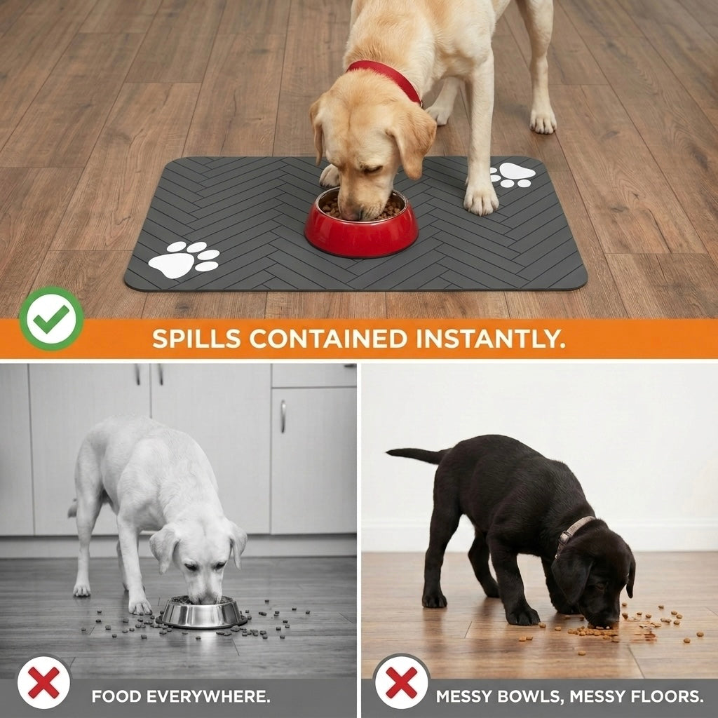 Spill-Proof Dog Feeding Mat 2.0