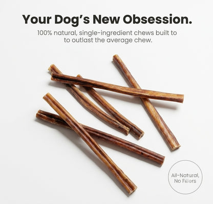 Valix Bully Sticks 2.0 - All-Natural Dental Chews for Dogs