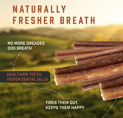 Valix Bully Sticks 2.0 - All-Natural Dental Chews for Dogs